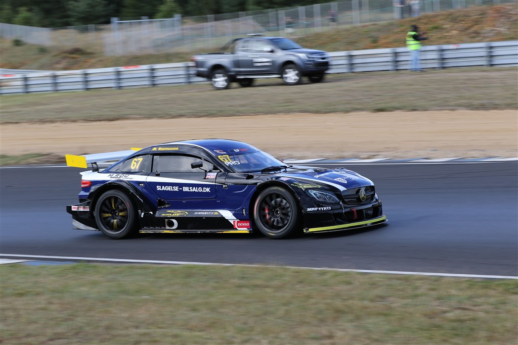 Nymark Racing Academy med helt fremme til GP Danmark - Mads Rasmussen. 
(Foto: Motorsporten.dk)